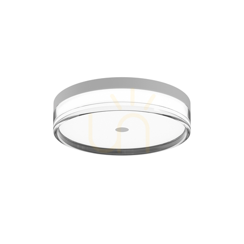 Check Italux Molino LED Plafond White 30 cm Plastic 24W IP40 PLF-64536-S-WH