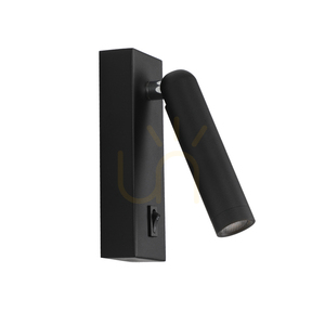 Italux Nova LED wall light, black, 3000K, 2.5W, IP20, WL-46376-1-BK small 1