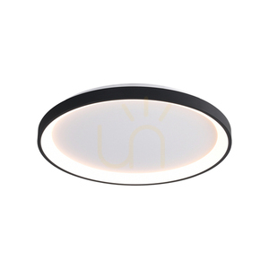 Italux Raden CLN-3151-S-BK LED ceiling light, black, round, 48 cm, 40 W, 3000/4000/6000 K small 0