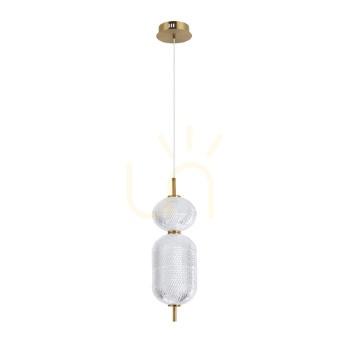 Check Italux Corado LED Pendant Light Gold 15 cm PND-81438-1C-GD