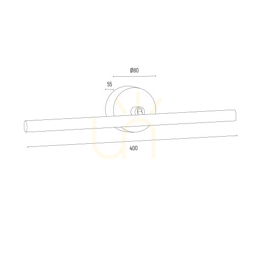 Wall lamp ARGON MIRIAM white LED 7W 792 lm 3000K IP20 8595