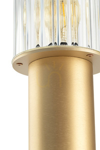 Argon Standing Lamp Transparent Gold Fluted Glass IP44 E27 8753 small 3