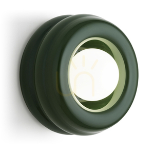 Wall lamp ARGON TEVO 8810 white glass G9 IP20 small 0