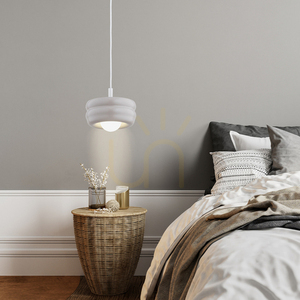 Pendant Light ARGON TEVO White Glass G9 8814 small 3