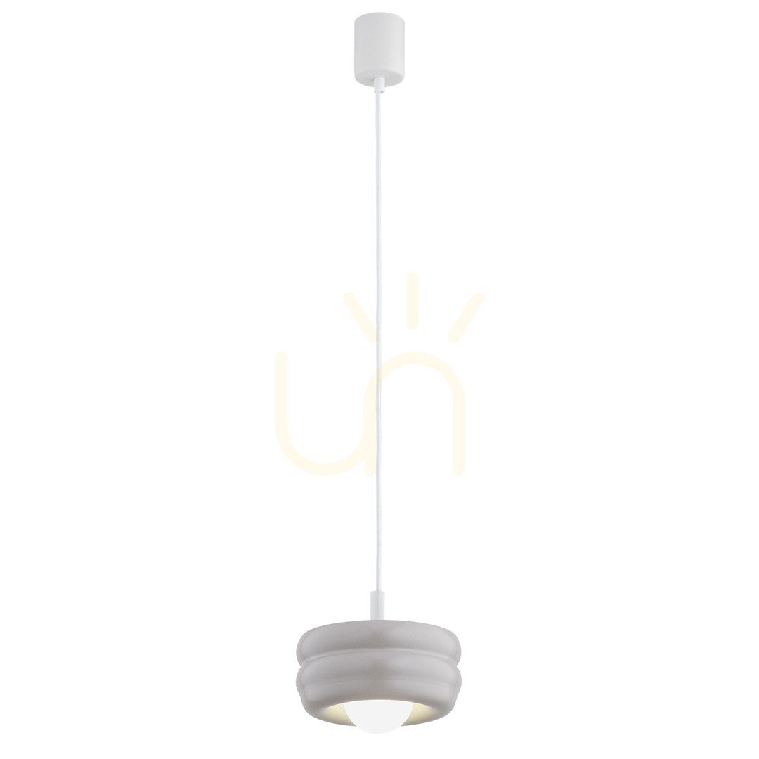Pendelleuchte ARGON TEVO 8814 Weiß Sand Kaschmir Opal Glas G9 IP20