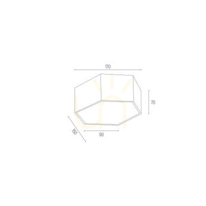 Plafon Argon Libero LED 1W 1150 lm 3000K Dark Sage 8784 small 7
