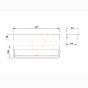 ALTEA wall lamp 8096 small 1