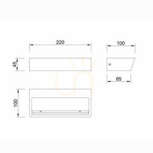 Wall lamp ALTEA 8097 small 1