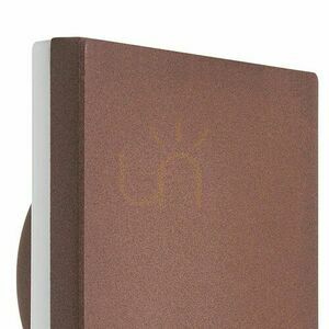 Mantra BORA 6539 outdoor wall light, square, LED 9.6 W, 720 lm, 3000 K, IP54, corten, 15 x 15 cm small 1