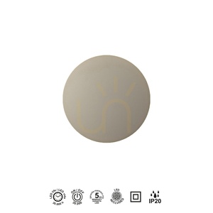White LED wall and ceiling light Mantra BORA BORA C0117, 27 cm, 16 W, 3000 K small 3