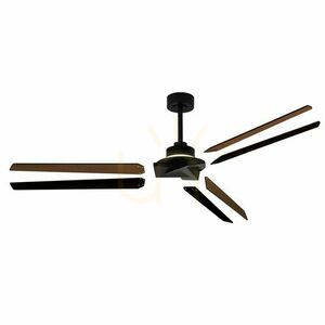 Mantra BRISA mini 8725 chandelier with ceiling fan small 2