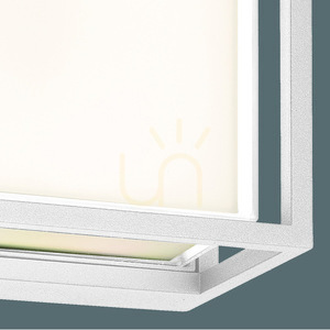 Outdoor wall light Mantra CHAMONIX 7061 white LED 9W IP65 small 2