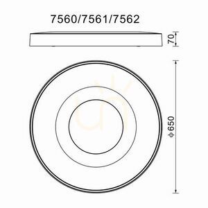Mantra COIN 7561 ceiling lamp small 2