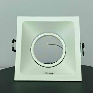 Mantra COMFORT GU10 C0162 square recessed light, matt white small 4