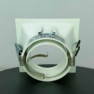 Mantra COMFORT GU10 C0162 square recessed light, matt white small 7