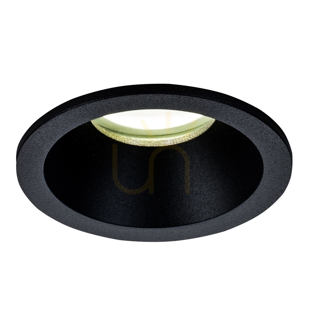 Mantra COMFORT IP 6811 Recessed Downlight Matt Black GU10 IP54