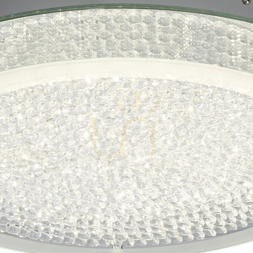 Check Ceiling Light Mantra CRYSTAL LED 24W 4000K 2400lm 45 cm mirror glass chrome 5092