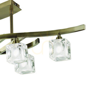 Mantra CUADRAX 0990 ceiling chandelier small 2