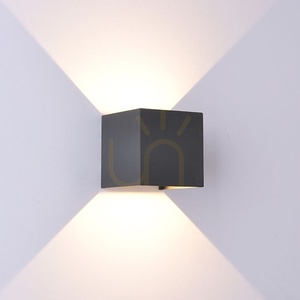 DAVOS 7647 Outdoor Wall Light LED 12 W 4000 K Dark Grey IP54 small 1