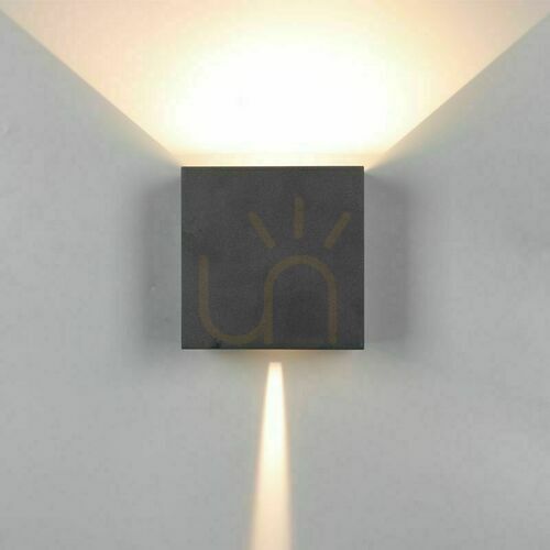Check Mantra DAVOS Outdoor LED Wall Light 2x10 W 2700 K Black 8611