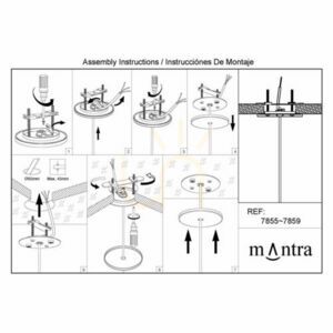 FLORON 7856 recessed ceiling base small 2