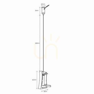 Plug with ceiling bracket for 7548/7549 HANOK 7550 small 1