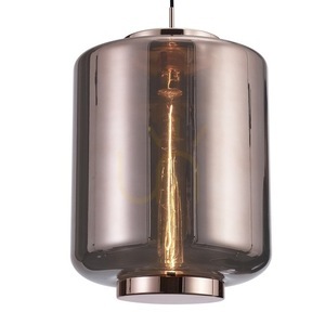 Mantra JARRAS 6193 copper glass pendant light, E27 small 4