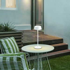 Mantra K4 7985 rechargeable outdoor table lamp white LED 3000 K IP54 small 3