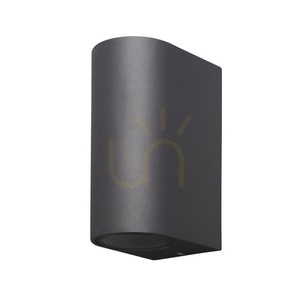 Outdoor wall light Mantra KANDANCHU 6510 dark grey 2×GU10 small 0
