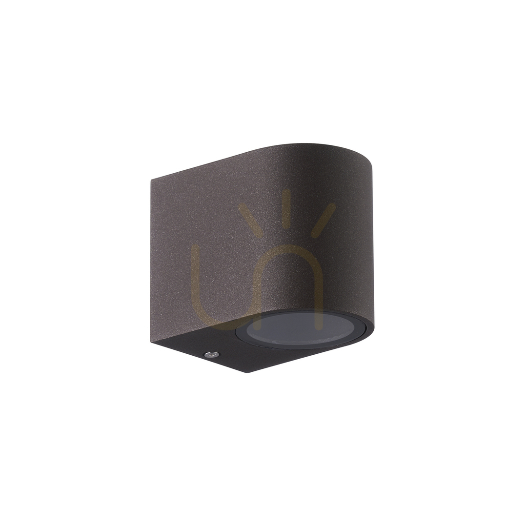 Outdoor Wall Lamp Mantra Kandanchu Brown Aluminum IP54 GU10 7472