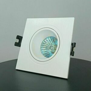 Mantra LAMBORJINI 6837 Recessed Downlight, White, Square, Tilting, GU10 small 3