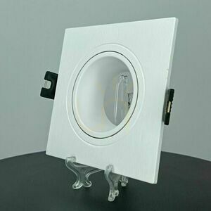 Mantra LAMBORJINI 6837 Recessed Downlight, White, Square, Tilting, GU10 small 5