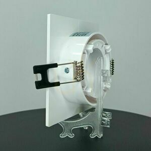 Mantra LAMBORJINI 6837 Recessed Downlight, White, Square, Tilting, GU10 small 6