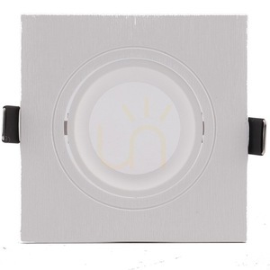 Mantra LAMBORJINI 6837 Recessed Downlight, White, Square, Tilting, GU10 small 0