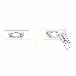Mantra LANCES 8665 recessed luminaire small 2