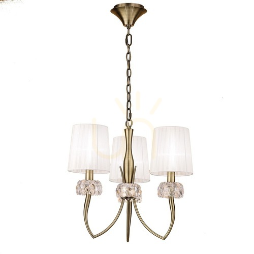 Check Mantra LOEWE 4733 pendant chandelier