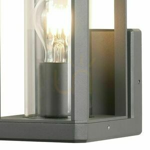 Mantra NEVADA 8899 outdoor wall light E27 dark grey RAL 7043 small 2