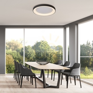 Mantra NISEKO II 8640 black LED ceiling light 78 cm with remote control small 3