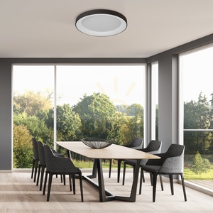 Mantra NISEKO II 8640 black LED ceiling light 78 cm with remote control small 4