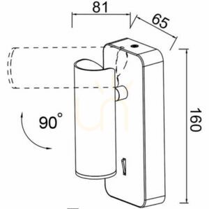 NOTTE wall lamp 8875 small 2
