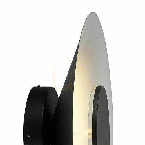 Check Mantra Orion 8125 black LED wall light, 20 W