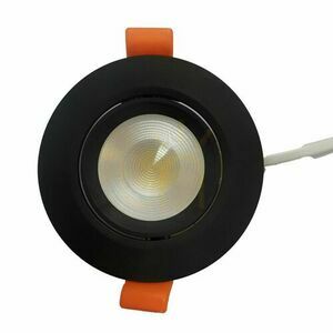 Mantra PANAMA 8763 black recessed LED downlight 6W CCT small 0