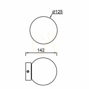 Mantra PUEBLA 8890 wall lamp small 1