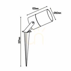 Mantra QUEBEC outdoor ground lamp 8155 small 2