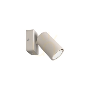 Mantra SAL 6284 wall spotlight, matt white, 1 × GU10, with switch small 4