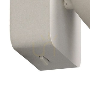 Mantra SAL 6284 wall spotlight, matt white, 1 × GU10, with switch small 2