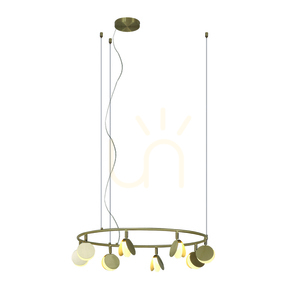 Mantra SHELL pendant chandelier 7261 small 0