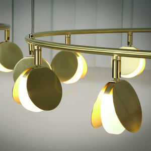 Mantra SHELL pendant chandelier 7357 small 2
