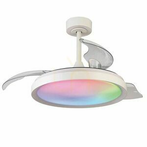 Mantra SIBERIA 8758 chandelier with ceiling fan small 0