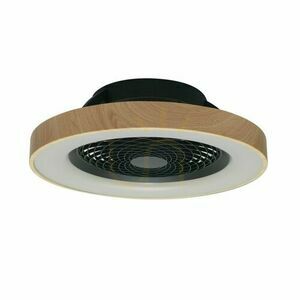 Mantra TIBET 7127 ceiling fan with LED light, wood/black small 0